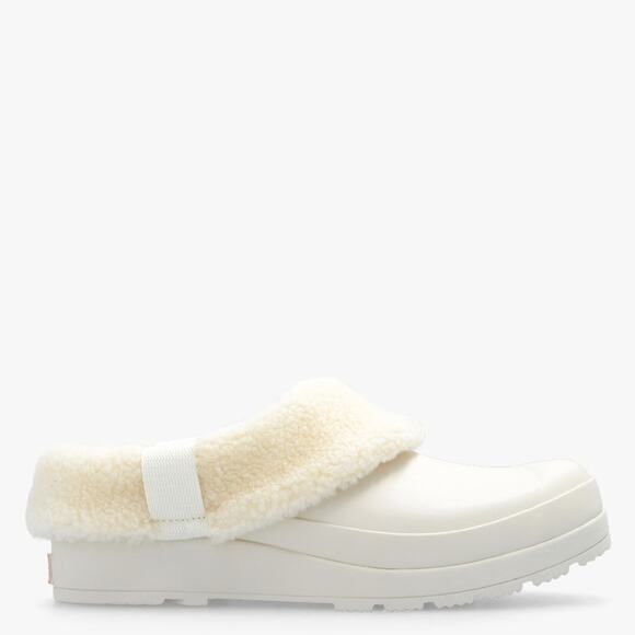 Hunter Women's Play Sherpa Insulated Clogs White Size 6 - Picture 9 of 9